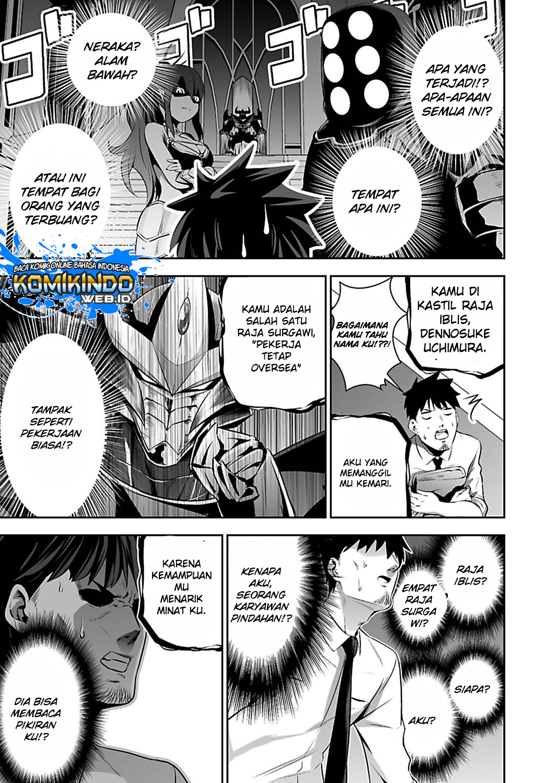 Salaryman Ga Isekai Ni Ittara Shitennou Ni Natta Hanashi